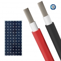 德國TUV認證光伏線，單芯光伏線，雙芯光伏線，4mm6mm10mm