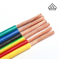 建圳達(dá)VDE認(rèn)證H05V-R電纜線，家庭布線BVR電線