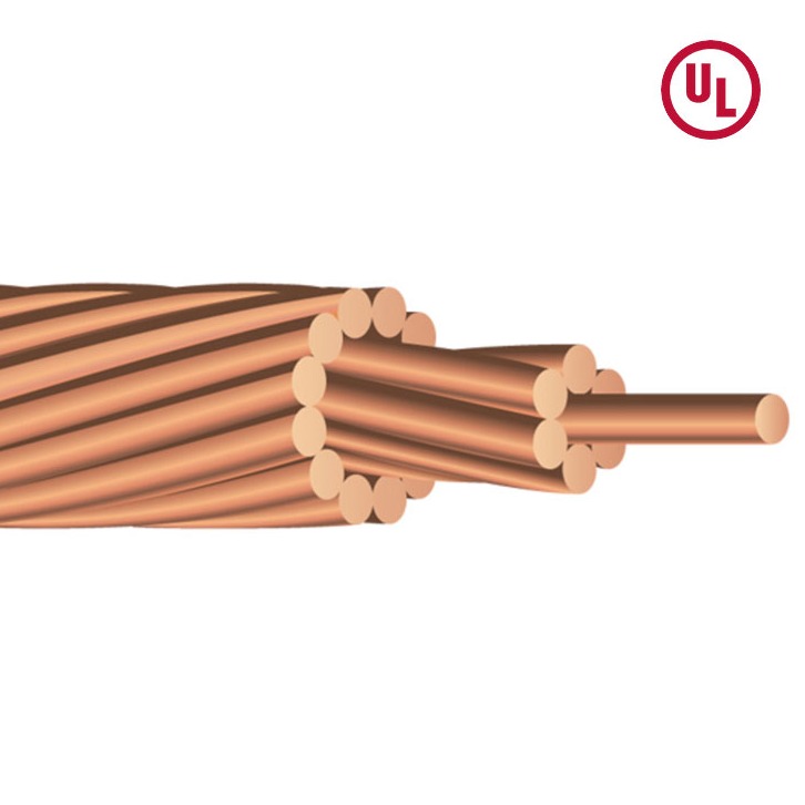 建圳達美標UL實心裸銅線，用于架空輸電應用